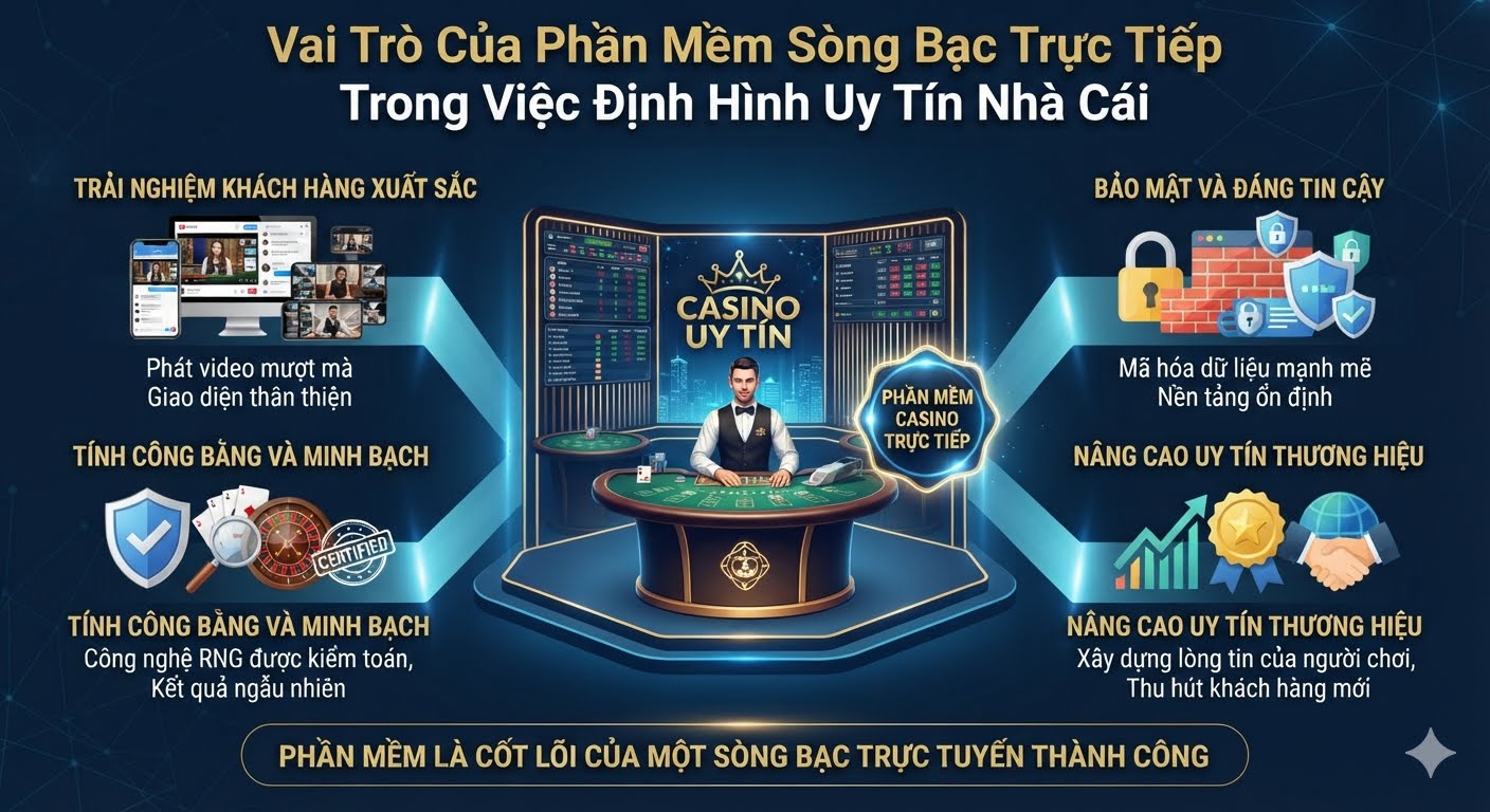 phần mềm sòng bạc trực tiếp